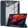 Dėklas na tablet 4kom.pl su podstawką klapką Clear Pieštukas do Lenovo Tab K11 Plus 11.45" TB352FU tamsiai mėlyna