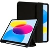 Crong FlexFolio - dėklas skirtas iPad 11" (2025) / iPad 10.9" (2022) with Apple Pieštukas holder (Juodas)
