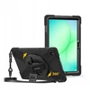 Crong Defender Plus - Rugged dėklas Samsung Galaxy Tab A11+ 10.9" juodos spalvos