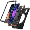 „Crong Defender Plus“ planšetinio kompiuterio dėklas – šarvuotas dėklas „Xiaomi Pad 8 / 8 Pro / Pad 7 / 7 Pro“ 11,2'' (juodas)
