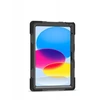 Crong Defender Plus - Rugged dėklas Apple iPad 11" A16 2025 / 10.9" 2022 juodos spalvos