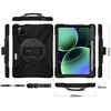 „Crong Defender Plus“ planšetinio kompiuterio dėklas – šarvuotas dėklas „Xiaomi Pad 8 / 8 Pro / Pad 7 / 7 Pro“ 11,2'' (juodas)