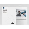 DUX DUCIS dėklas MAGI su pieštuko laikikliu iPad Pro 11 (2024) juodas