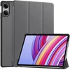 Planšetinio kompiuterio dėklas Strado-Tech SMART, skirtas Xiaomi Redmi Pad PRO 12.1 2024, su dangteliu, stovu, žadinimo funkcija, pilkas
