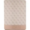Apple iPad Pro 12.9 (3gen / 4gen / 5gen / 6gen) Guess 4G Stripe Allover (GUFCP12PS4SGP) rožinės spalvos