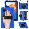 Dėklas na tablet Hurtel Dėklas pancerne Shockproof su laikikliu paskiem do Xiaomi Redmi Pad SE 8.7 2024, mėlyna