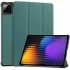„Hurtel SMART“ planšetinio kompiuterio dėklas, skirtas „Xiaomi Pad 7 / Pad 7 PRO 11.2“, su atvartu ir stovu, žalias