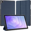 Dėklas na tablet iLike Dėklas książkowe Dux Ducis Galaxy Tab A9 Plus / Tab A11 Plus Domo Series Tri-fold Stand PU Leather Planšetė Cover Mėlyna