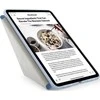 Pipetto Origami No1 Original dėklas, žydros spalvos – Apple iPad Air 10.9″ (2022/2020)/11″ 2024/2025/2026