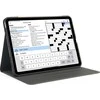 Pipetto Origami No5 Rotating dėklas, juodos spalvos – Apple iPad Air 10.9″ (2022/2020)/11″ 2024/2025/2026