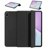 Planšetinio kompiuterio dėklas Strado-Tech Smart, skirtas Huawei MatePad Air 11 2023 / MatePad 11.5 S 2024 2025 su dangteliu / Huawei MatePad Air 11.5 2024, juodas – apsauginis