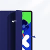 Planšetinio kompiuterio dėklas Strado-Tech Smart skirtas Lenovo Idea Tab Pro / Pro MT 2025, tamsiai raudonas – apsauginis su stovu, prieiga prie prievadų ir mygtukų
