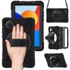 Dėklas na tablet SUPERO Dėklas pancerne Shockproof su laikikliu paskiem do Xiaomi Redmi Pad SE 8.7 2024, juoda