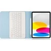 Tech-Protect SC Pen + klaviatūra su klaviatūra Apple iPad 10.9” 10 / 2022 / 11” 11 / 2025 – dėklas planšetiniam kompiuteriui mėlynos spalvos