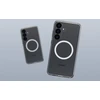 Torras Guardian Magnetic Series dėklas telefonui Samsung S25 Plus skaidrus