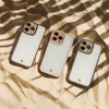 Telforceone Silky Šilkinis auksinis dėklas, skirtas „iPhone 16“, mėlynas