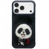 Dėklas NIMMY case BIG EYED PET 2.0 Panda for IPHONE 17 juodas