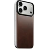 Dėklas Nomad Magnetinė odinė nugarėlė, sendinta ruda (Horween), su MagSafe - iPhone 18 Pro/17 Pro