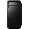 Nomad Modernus odinis folio tipo dėklas, juodas (Horween) - iPhone 18 Pro Max/17 Pro Max