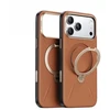 Dėklas Nomad TORRAS QPro Leather - etui do iPhone 17 Pro kompatybilne su MagSafe (amber ruda)