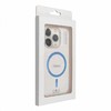 Oem Case for iPhone 15 Drop Glue Colorful Ring Mag Cover compatible with MagSafe light mėlynas