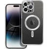 Dėklas Oem Case for iPhone 14 PRO Electro Mag Cover compatible with MagSafe sidabrinis