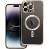 Dėklas Oem Case for iPhone 13 PRO MAX Electro Mag Cover compatible with MagSafe auksinis