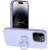 Dėklas Oem SILICONE RING case for IPHONE 14 Pro violet