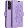 Telefono dėklas Oem MEZZO Book skirtas Samsung S20 FE/ S20 FE 5G, violetinės spalvos
