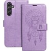 Telefono dėklas Oem MEZZO Book skirtas Samsung A54 5G, violetinės spalvos