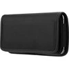 Oem Horizontal universalus dėklas OXFORD modelis 3 skirtas Apple iPhone 11 / 11 PRO / 12 / 12 PRO / 13 / 13 PRO / Samsung Galaxy A10 / A41 / A50 / A51 / HUAWEI P30 LITE / P40 / P8 / P9 LITE juodos spalvos