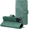 Dėklas Oem Flip case for iPhone 15 Tender Book žalias