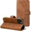 Dėklas Oem Flip case for iPhone 15 Tender Book ruda