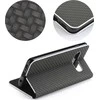 Dėklas Oem Flip case for iPhone 7 / 8 / SE 2020 / SE 2022 Luna Book Carbon mėlynas