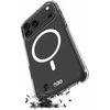 Puro Impact Clear D3O TPU+PC dėklas suderinamas su MagSafe skirtas Apple iPhone 17 Pro Max – skaidrus