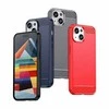 Hurtel Flexible carbon pattern case Apple iPhone 15 Plus Carbon dėklas – dėklas telefonui juodos spalvos