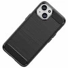 Hurtel Flexible carbon pattern case Apple iPhone 15 Plus Carbon dėklas – dėklas telefonui juodos spalvos