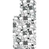 Dėklas Panel Samsung GP-TOU021HOUJW do etuiFrame Cover do Galaxy S22 Simpsons balta/baltas