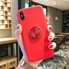 Dėklas Siliconering SILICONE RING IPHONE 11 PRO Raudonas