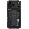 Skinarma Helio dėklas skirtas Apple iPhone 17 Pro Max Magnetic Charging + Grip Stand Graphite