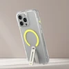 Dėklas Skinarma Helix Apple iPhone 16 Pro Magnetic Charging 360 Rotating Stand skaidrus