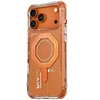 Skinarma Magma Dėklas Apple iPhone 17 Pro Magnetic Charging Oranžinis