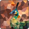 Dėklas SmallRig Camera Wrap Wild China Film Series Žalias Peafowl Pattern (6040)