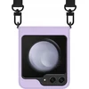 Dėklas Sourcing Araree case Canvas Diary Sam Z Flip5 F731 violetinė/violetinė AR10-01778C
