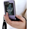 Dėklas Sourcing Araree case Canvas Diary Sam Z Flip5 F731 violetinė/violetinė AR10-01778C