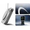 Dėklas Spigen AirSkin Mag MagSafe Samsung Galaxy Z Flip 7 Crystal skaidrus ir baltos spalvos