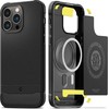 Spigen Rugged Armor Mag dėklas su MagSafe skirtas iPhone 14 Pro Max - Matte juodos spalvos