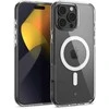 Dėklas Spigen Caseology Capella MagSafe, skaidrus baltas - iPhone 16 Pro Max