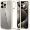 Dėklas Spigen Crystal Hybrid, sand beige – iPhone 15 Pro Max
