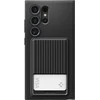 Dėklas Spigen Liquid Slot, matte juodas - Samsung Galaxy S24 Ultra